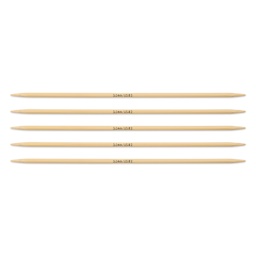 Skacel by Addi Bamboo Double Pointed Knitting Needles - Pkg of 5, US 02, 6"