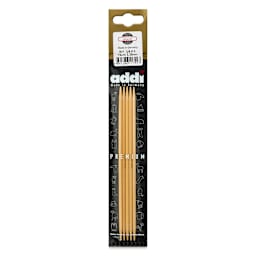 Skacel by Addi Bamboo Double Pointed Knitting Needles - Pkg of 5, US 03, 6" front of packaging