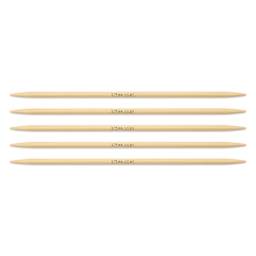 Skacel by Addi Bamboo Double Pointed Knitting Needles - Pkg of 5, US 05, 6"
