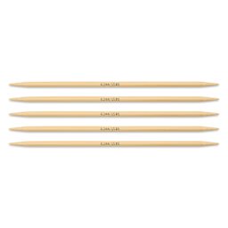 Skacel by Addi Bamboo Double Pointed Knitting Needles - Pkg of 5, US 06, 6"