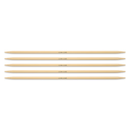 Skacel by Addi Bamboo Double Pointed Knitting Needles - Pkg of 5, US 06, 8"
