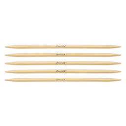 Skacel by Addi Bamboo Double Pointed Knitting Needles - Pkg of 5, US 07, 6"