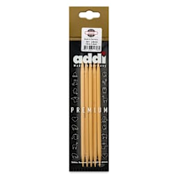 Skacel by Addi Bamboo Double Pointed Knitting Needles - Pkg of 5, US 09, 6" front of packaging