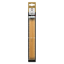 Skacel by Addi Bamboo Double Pointed Knitting Needles - Pkg of 5, US 09, 8" front of packaging