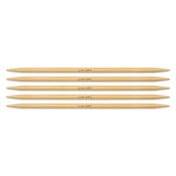 Skacel by Addi Bamboo Double Pointed Knitting Needles - Pkg of 5, US 10, 8"
