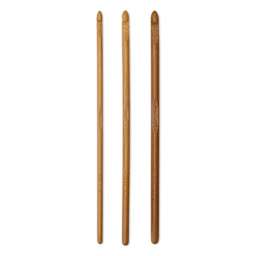 Lion Brand Bamboo Crochet Hook Set - Set of 3, Sizes G, H, I