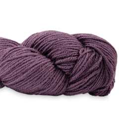 HiKoo Madrona DK Yarn - Fresh Fig close up to show texture