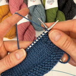 HiKoo Madrona DK Yarn being knit