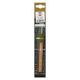 Skacel by Addi Olive Wood Crochet Hook - US D, 3.25 mm front of packaging