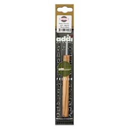 Skacel by Addi Olive Wood Crochet Hook - US G, 4.50 mm front of packaging