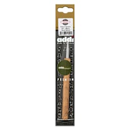 Skacel by Addi Olive Wood Crochet Hook - US J, 6.00 mm front of packaging