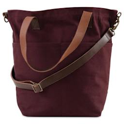 Twig & Horn Canvas Crossbody Project Tote - Jam