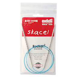 Skacel by Addi Rocket2 Circular Knitting Needles - US 04, 32" front of packaging