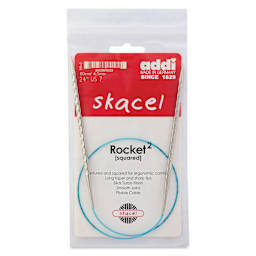 Skacel by Addi Rocket2 Circular Knitting Needles - US 07, 24" front of packaging