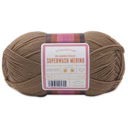 Lion Brand Yarn Collection Superwash Merino Yarn - Mushroom