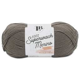 Lion Brand Yarn Collection Superwash Merino Yarn - Briarsmoke