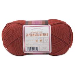 Lion Brand Yarn Collection Superwash Merino Yarn - Paprika