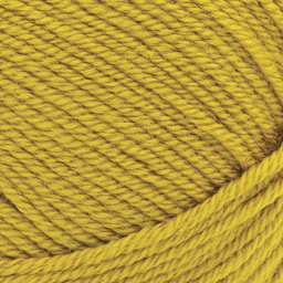 Lion Brand Yarn Collection Superwash Merino Yarn - Mustard Seed close up to show texture