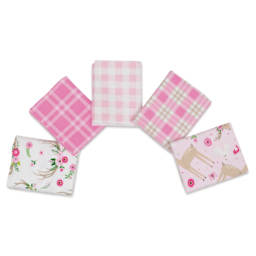 Little Feet Boutique Flannel Fat Quarter Bundle - Pkg of 5, Wild and Free all patterns