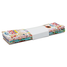 Fabric Palette Fabric Squares - Pkg of 20, Hobby Craft, 10" x 10" packaging