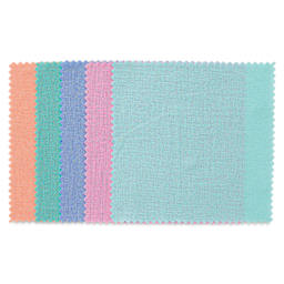 Create It Fabric Squares - Pkg of 20, Solid Pastels, 5" x 5" different colors