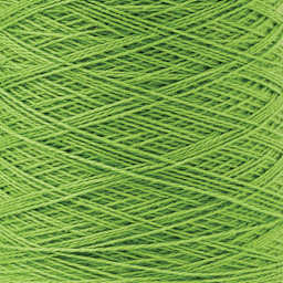 Gist Yarn Beam 8/2 Organic Cotton Weaving Yarn - Pistachio, 8 oz close up to show texture