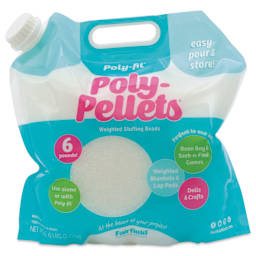 Poly-Fil Poly Pellets Weighted Stuffing Beads - 6 lb Bag