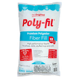 Poly-Fil Premium Fiber Fill - 12 oz Bag