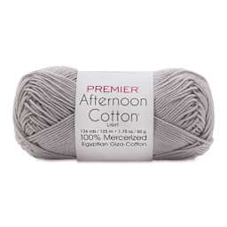 Premier Yarn Afternoon Cotton Yarn - Mist, skein