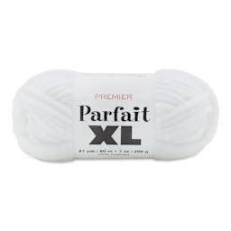 Premier Yarn Parfait XL Yarn - White, skein