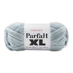 Premier Yarn Parfait XL Yarn - Light Gray, skein