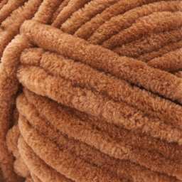 Premier Yarn Parfait XL Yarn - Light Brown, close-up