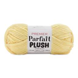 Premier Yarn Parfait Plush Yarn - Yellow, 7 oz