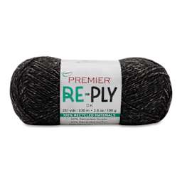 Premier Yarn Re-Ply Yarn - Raven, 3.5 oz