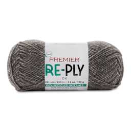 Premier Yarn Re-Ply Yarn - Charcoal, 3.5 oz