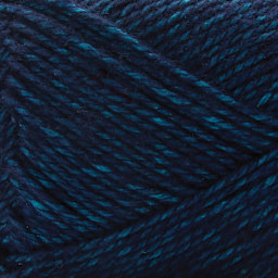 Premier Yarn Re-Ply Yarn - Deep Blue, 3.5 oz close up to show texture