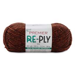 Premier Yarn Re-Ply Yarn - Orange, 3.5 oz