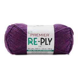 Premier Yarn Re-Ply Yarn - Purple, 3.5 oz