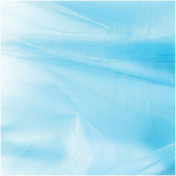 Rico Design Tulle - Blue, 50 cm x 5 m showing texture