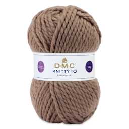 DMC Knitty 10 Yarn - 927 Brown, 89 yards