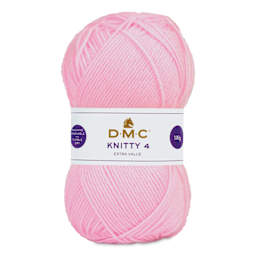 DMC Knitty 4 Yarn - 958 Pink, 306 yards