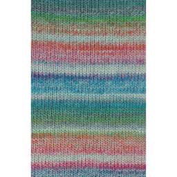 DMC Pirouette XL Yarn sample in 1101 Rainbow 