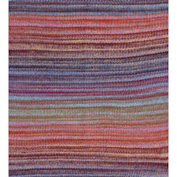 Sample made with DMC Pirouette Yarn 844 Orange.