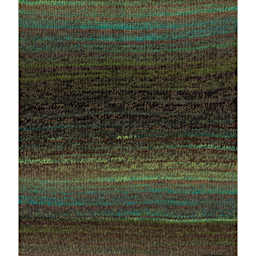 Sample made with DMC Pirouette Yarn 845 Green