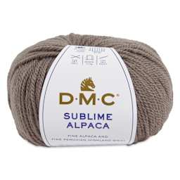 DMC Sublime Alpaca Yarn - 112 Brown, 126 yards