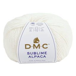 DMC Sublime Alpaca Yarn - 119 Cream, 126 yards