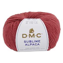 DMC Sublime Alpaca Yarn - 512 Red, 126 yards