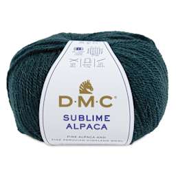 DMC Sublime Alpaca Yarn - 812 Green, 126 yards
