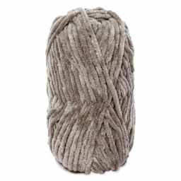 DMC Velvet Yarn - 01 Gray, 109 yards without packaging