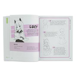 Anime Art Class ("Lucy" spread)